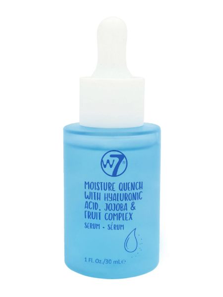 Picture of W7 moisture quench serum hyaluronic acid jojoba & fruit complex 30ml