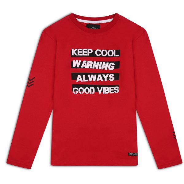 Picture of Boys 100% Cotton Long Sleeve T-Shirt