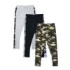 Picture of Girls 3 Packs Camo Printed Leggings