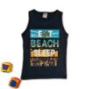 Picture of Boys Beach Sleep Repeat Printed Vest - 8-12 Years