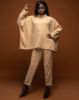 Picture of High Neck Oversized Top and Jogger Set for Women's